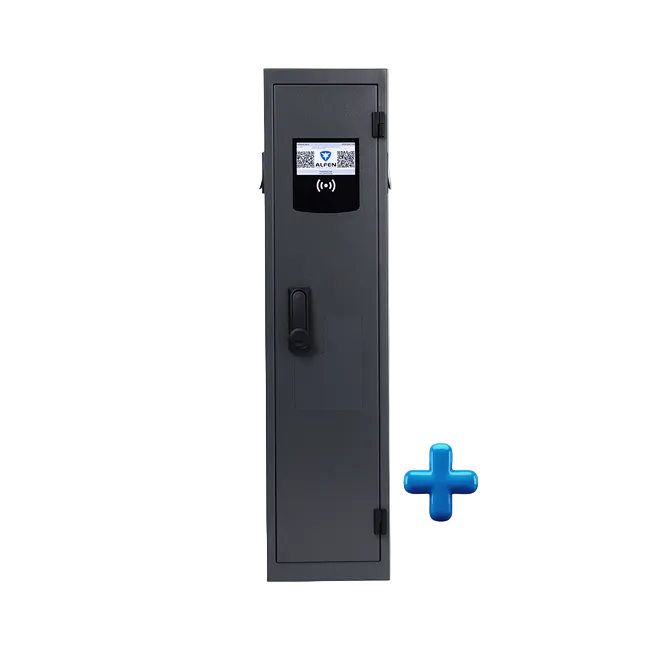 Alfen Twin 5 Plus mid Laadpaal 2x22 kW – Professionele Laadoplossing voor Openbare en Zakelijke Locaties