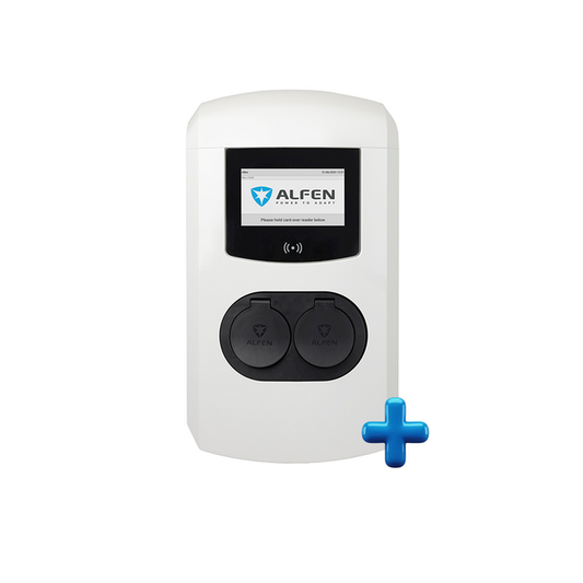 Alfen Double Pro-line PLus– Dubbele 22 kW mid Laadpaal voor Zakelijke & Semi-Openbare Locaties