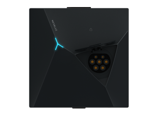 NexBlue Edge 22 kW Zwart – Slimme Laadpaal voor Elke Situatie