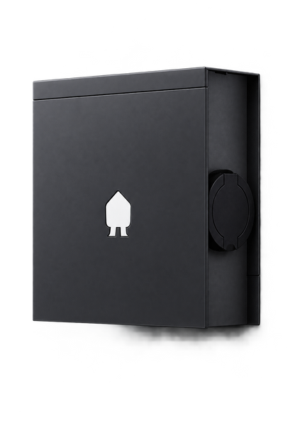 Smappee EV WALL tot 22kW  1 / 3 phase zwart