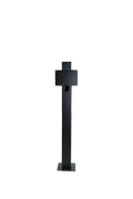 OHMY POTEAU DE MONTAGE UNIVERSEL 1 STATION DE CHARGE (plaque de montage Smappee)