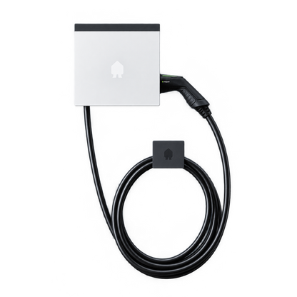 Smappee EV Wall 8m Kabel tot  22kW 1 / 3 phase wit