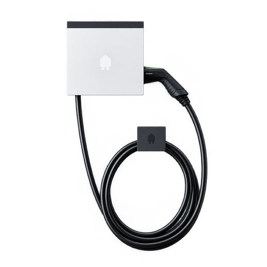 Smappee EV Wall 8m Kabel tot  22kW 1 / 3 phase wit