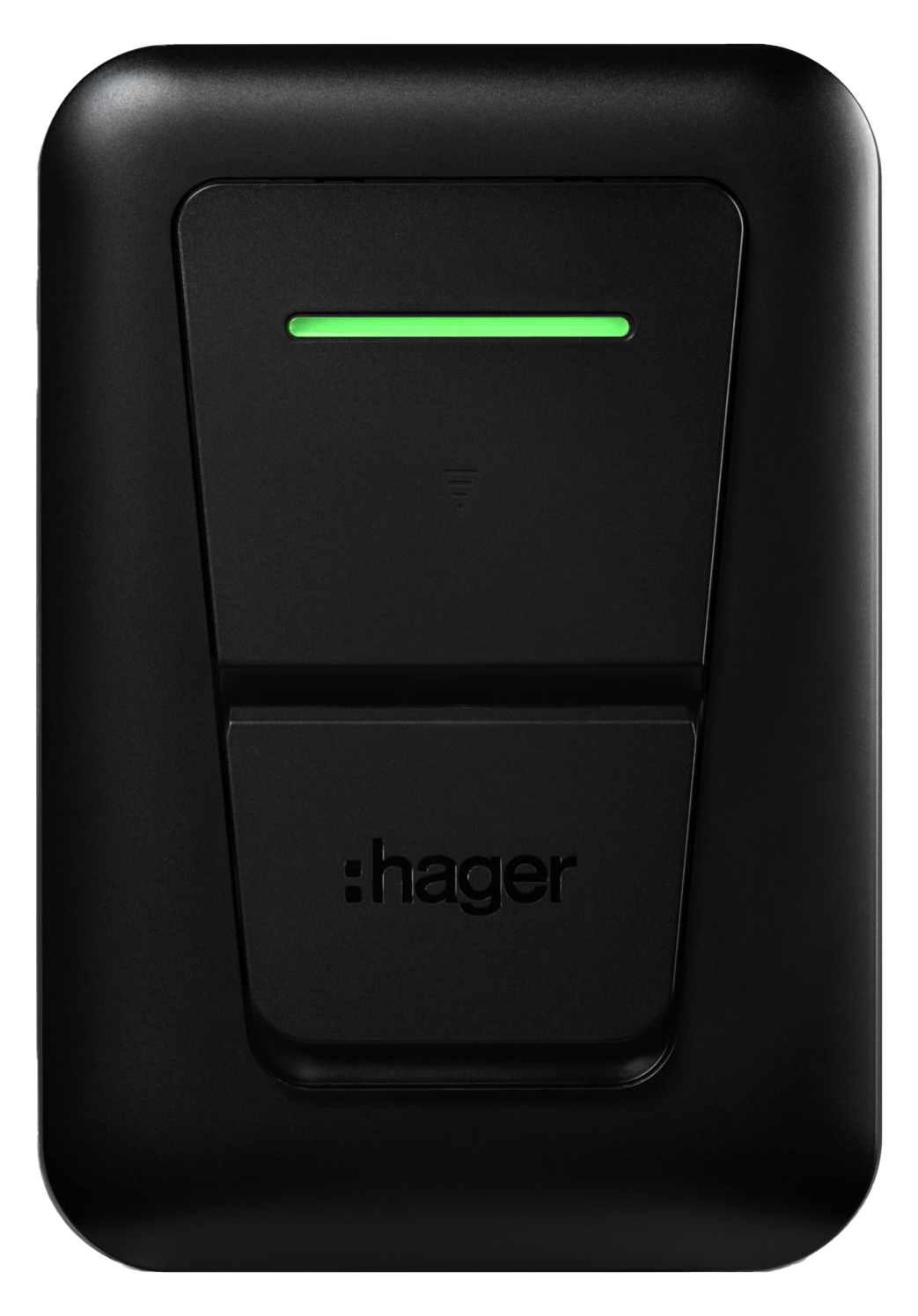 ⚡Hager Witty One 11kw Zwart socket