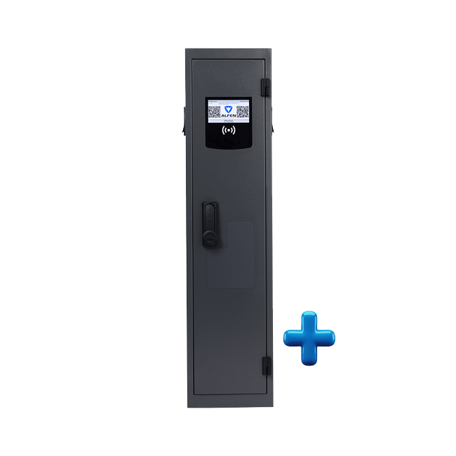 Alfen Twin 5 Plus borne de recharge 2x22 kW – Solution de recharge professionnelle pour les lieux publics et les entreprises